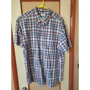 Men's Columbia Short Sleeve Button Down Shirt Size XL